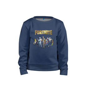 Детский свитшот хлопок с принтом FORTNITE 2 SEASON Часть 2 в городе Новоалтайск, 100% хлопок | круглый вырез горловины, эластичные манжеты, пояс и воротник | 12 season | 12 сезон | 2 chapter | 2 глава | 2 сезон | 2 часть | fortnite | новый | фортнайт
