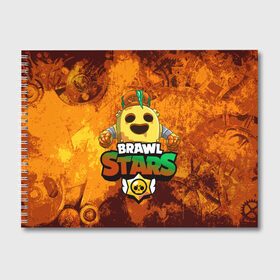 Альбом для рисования с принтом Brawl Stars Robot Spike в городе Новоалтайск, 100% бумага
 | матовая бумага, плотность 200 мг. | Тематика изображения на принте: brawl | brawl stars | robospike | robot spike | spike | бравл | бравл кактус | бравл спайк | бравл старс | кактус | робоспайк | робот спайк | спайк | спайк робот