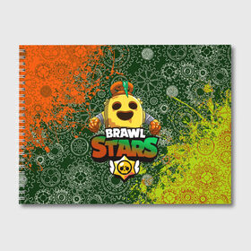 Альбом для рисования с принтом Brawl Stars Robot Spike в городе Новоалтайск, 100% бумага
 | матовая бумага, плотность 200 мг. | Тематика изображения на принте: brawl | brawl stars | robospike | robot spike | spike | бравл | бравл кактус | бравл спайк | бравл старс | кактус | робоспайк | робот спайк | спайк | спайк робот