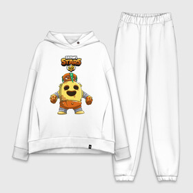 Женский костюм хлопок Oversize с принтом Brawl Stars Robot Spike в городе Новоалтайск,  |  | brawl stars | brawl stars spike robot | spike | spike robot | бравл кактус | бравл спайк | бравл старс | кактус | робоспайк | спайк | спайк бравл старс
