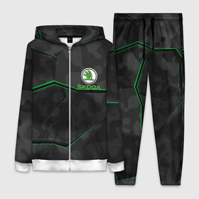 Женский костюм 3D SKODA.: в городе Новоалтайск,  |  | abstract | auto | brand | car | geometry | skoda | sport | texture | абстракция | авто | автомобильные | бренд | геометрия | классика | машины | модные | спорт | стиль | текстура | шкода