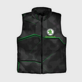 Женский жилет утепленный 3D SKODA.: в городе Новоалтайск,  |  | abstract | auto | brand | car | geometry | skoda | sport | texture | абстракция | авто | автомобильные | бренд | геометрия | классика | машины | модные | спорт | стиль | текстура | шкода