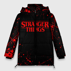 Женская зимняя куртка 3D с принтом STRANGER THINGS в городе Новоалтайск, верх — 100% полиэстер; подкладка — 100% полиэстер; утеплитель — 100% полиэстер | длина ниже бедра, силуэт Оверсайз. Есть воротник-стойка, отстегивающийся капюшон и ветрозащитная планка. 

Боковые карманы с листочкой на кнопках и внутренний карман на молнии | 11 | stranger things | одди | одиннадцатая | очень странные дела | сериалы