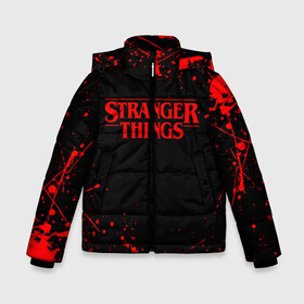 Зимняя куртка для мальчиков 3D с принтом STRANGER THINGS в городе Новоалтайск, ткань верха — 100% полиэстер; подклад — 100% полиэстер, утеплитель — 100% полиэстер | длина ниже бедра, удлиненная спинка, воротник стойка и отстегивающийся капюшон. Есть боковые карманы с листочкой на кнопках, утяжки по низу изделия и внутренний карман на молнии. 

Предусмотрены светоотражающий принт на спинке, радужный светоотражающий элемент на пуллере молнии и на резинке для утяжки | 11 | stranger things | одди | одиннадцатая | очень странные дела | сериалы