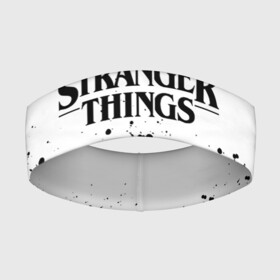 Повязка на голову 3D с принтом STRANGER THINGS в городе Новоалтайск,  |  | 11 | stranger things | одди | одиннадцатая | очень странные дела | сериалы