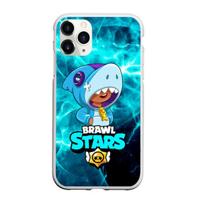 Чехол для iPhone 11 Pro матовый с принтом Brawl Stars leon shark в городе Новоалтайск, Силикон |  | bibi | brawl stars | coach mike | leon | leon shark | mr.p | sally leon | sprout | virus 8 bit | биби | бравл старс | вирус 8 б | леон | спроут | сэли леон