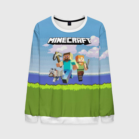 Мужской свитшот 3D с принтом Minecraft. в городе Новоалтайск, 100% полиэстер с мягким внутренним слоем | круглый вырез горловины, мягкая резинка на манжетах и поясе, свободная посадка по фигуре | craft | game | mine | minecraft | minecraftmemories | pixel | tnt | twitter | блок | динамит | игра | красный блок | майнкрафт | маркус перссон | пиксель | ремесло | тротил | шахта