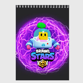 Скетчбук с принтом Brawl Stars SPROUT в городе Новоалтайск, 100% бумага
 | 48 листов, плотность листов — 100 г/м2, плотность картонной обложки — 250 г/м2. Листы скреплены сверху удобной пружинной спиралью | 8 bit | 8 бит | bibi | brawl | brawl stars | crow | leon | spike | sprout | stars | бравл | бравл старс | браво старс | игра | компьютерная | кров | леон | онлайн | старс
