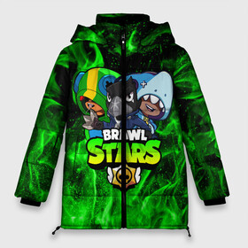 Женская зимняя куртка 3D с принтом Brawl Stars TRIO в городе Новоалтайск, верх — 100% полиэстер; подкладка — 100% полиэстер; утеплитель — 100% полиэстер | длина ниже бедра, силуэт Оверсайз. Есть воротник-стойка, отстегивающийся капюшон и ветрозащитная планка. 

Боковые карманы с листочкой на кнопках и внутренний карман на молнии | 8 bit | 8 бит | bibi | brawl | brawl stars | crow | leon | spike | sprout | stars | бравл | бравл старс | браво старс | игра | компьютерная | кров | леон | онлайн | старс