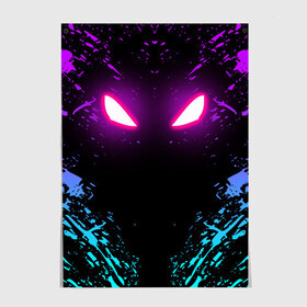 Постер с принтом FORTNITE x RAVEN в городе Новоалтайск, 100% бумага
 | бумага, плотность 150 мг. Матовая, но за счет высокого коэффициента гладкости имеет небольшой блеск и дает на свету блики, но в отличии от глянцевой бумаги не покрыта лаком | deadmau5 | fortnite | fortnite 2 | fortnite x маршмелло | ikonik | marshmello | ninja | ninja streamer | raven | travis scott | ворон | иконик | ниндзя | пили | рейвен | трэвис скотт | фортнайт