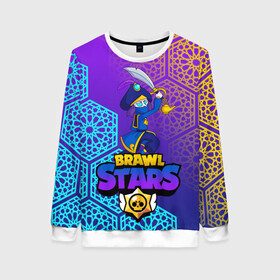Женский свитшот 3D с принтом MORTIS BRAWL STARS в городе Новоалтайск, 100% полиэстер с мягким внутренним слоем | круглый вырез горловины, мягкая резинка на манжетах и поясе, свободная посадка по фигуре | brawl | brawl stars | brawl stars rogue mortis | clash | mortis brawl stars | rogue mortis | бравл старс | бравл старс коварный мортис | игра | коварный мортис | мобильные игры | мортис
