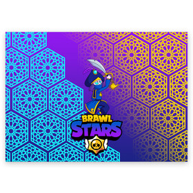 Поздравительная открытка с принтом MORTIS BRAWL STARS в городе Новоалтайск, 100% бумага | плотность бумаги 280 г/м2, матовая, на обратной стороне линовка и место для марки
 | Тематика изображения на принте: brawl | brawl stars | brawl stars rogue mortis | clash | mortis brawl stars | rogue mortis | бравл старс | бравл старс коварный мортис | игра | коварный мортис | мобильные игры | мортис