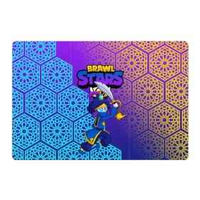 Магнитный плакат 3Х2 с принтом MORTIS BRAWL STARS в городе Новоалтайск, Полимерный материал с магнитным слоем | 6 деталей размером 9*9 см | brawl | brawl stars | brawl stars rogue mortis | clash | mortis brawl stars | rogue mortis | бравл старс | бравл старс коварный мортис | игра | коварный мортис | мобильные игры | мортис