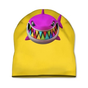 Шапка 3D с принтом 6IX9INE (+ спина) в городе Новоалтайск, 100% полиэстер | универсальный размер, печать по всей поверхности изделия | 6 | 6ix9ine | 9 | america | gang | gangsta | gooba | keke | koko | music | rap | shark | tekashi | usa | акула | америка | музыка | реп | рэп | текаши