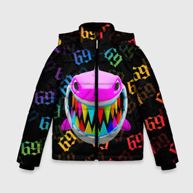 Зимняя куртка для мальчиков 3D с принтом 6IX9INE в городе Новоалтайск, ткань верха — 100% полиэстер; подклад — 100% полиэстер, утеплитель — 100% полиэстер | длина ниже бедра, удлиненная спинка, воротник стойка и отстегивающийся капюшон. Есть боковые карманы с листочкой на кнопках, утяжки по низу изделия и внутренний карман на молнии. 

Предусмотрены светоотражающий принт на спинке, радужный светоотражающий элемент на пуллере молнии и на резинке для утяжки | 6ix9ine | 6ix9ine  gooba | gooba | акула | сикснайн | сиксти найн | сиксти найн репер | такаши | текаши | текаши сикснайн
