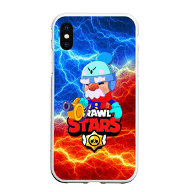 Чехол для iPhone XS Max матовый с принтом BRAWL STARS GALE в городе Новоалтайск, Силикон | Область печати: задняя сторона чехла, без боковых панелей | bibi | brawl stars | coach mike | crow | gale | leon | leon shark | max | mecha crow | mortis | mr.p | phoenix | sally leon | sandy | spike | sprout | tara | unicorn | virus 8 bit | werewolf | ворон | оборотень