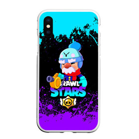 Чехол для iPhone XS Max матовый с принтом BRAWL STARS GALE в городе Новоалтайск, Силикон | Область печати: задняя сторона чехла, без боковых панелей | bibi | brawl stars | coach mike | crow | gale | leon | leon shark | max | mecha crow | mortis | mr.p | phoenix | sally leon | sandy | spike | sprout | tara | unicorn | virus 8 bit | werewolf | ворон | оборотень