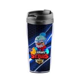 Термокружка-непроливайка с принтом BRAWL STARS GALE в городе Новоалтайск, внутренняя часть — пищевой пластик, наружная часть — прозрачный пластик, между ними — полиграфическая вставка с рисунком | объем — 350 мл, герметичная крышка | bibi | brawl stars | coach mike | crow | gale | leon | leon shark | max | mecha crow | mortis | mr.p | phoenix | sally leon | sandy | spike | sprout | tara | unicorn | virus 8 bit | werewolf | ворон | оборотень