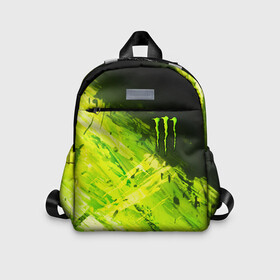 Детский рюкзак 3D с принтом MONSTER ENERGY в городе Новоалтайск, 100% полиэстер | лямки с регулируемой длиной, сверху петелька, чтобы рюкзак можно было повесить на вешалку. Основное отделение закрывается на молнию, как и внешний карман. Внутри дополнительный карман. По бокам два дополнительных кармашка | black monster | bmx | claw | cybersport | energy | monster | monster energy | moto | motocross | race | sport | киберспорт | когти | монстер энерджи | монстр | мото | мотокросс | ралли | скейтбординг | спорт | т | энергия