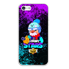 Чехол для iPhone 5/5S матовый с принтом BRAWL STARS GALE в городе Новоалтайск, Силикон | Область печати: задняя сторона чехла, без боковых панелей | bibi | brawl stars | coach mike | crow | gale | leon | leon shark | max | mecha crow | mortis | mr.p | phoenix | sally leon | sandy | spike | sprout | tara | unicorn | virus 8 bit | werewolf | ворон | оборотень