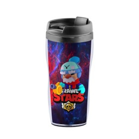 Термокружка-непроливайка с принтом BRAWL STARS GALE в городе Новоалтайск, внутренняя часть — пищевой пластик, наружная часть — прозрачный пластик, между ними — полиграфическая вставка с рисунком | объем — 350 мл, герметичная крышка | bibi | brawl stars | coach mike | crow | gale | leon | leon shark | max | mecha crow | mortis | mr.p | phoenix | sally leon | sandy | spike | sprout | tara | unicorn | virus 8 bit | werewolf | ворон | оборотень