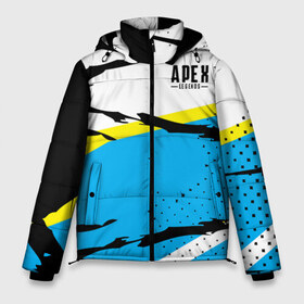 Мужская зимняя куртка 3D с принтом Apex Legends в городе Новоалтайск, верх — 100% полиэстер; подкладка — 100% полиэстер; утеплитель — 100% полиэстер | длина ниже бедра, свободный силуэт Оверсайз. Есть воротник-стойка, отстегивающийся капюшон и ветрозащитная планка. 

Боковые карманы с листочкой на кнопках и внутренний карман на молнии. | battle | best | buls | epic | gameplay | loba | loot | royale | stream | titanfall | апекс | битва | булс | королевская | легендс | лутбокс | робот | спектры | титан