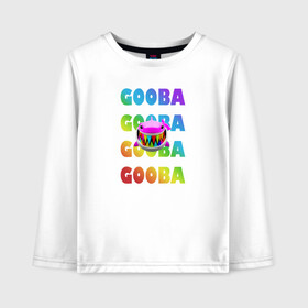 Детский лонгслив хлопок с принтом GOOBA - 6ix9ine в городе Новоалтайск, 100% хлопок | круглый вырез горловины, полуприлегающий силуэт, длина до линии бедер | 6ix9ine | 6ix9ine art | 6ix9ine king up | 6ix9ine арт | gooba | gooba 6ix9ine | shark | tekashi | tekashi 6ix9ine | акула | репер 6ix9ine | репер такеши | такеши