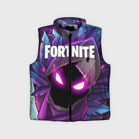 Детский жилет утепленный 3D с принтом FORTNITE x RAVEN в городе Новоалтайск,  |  | Тематика изображения на принте: deadmau5 | fortnite | fortnite 2 | fortnite x маршмелло | ikonik | marshmello | ninja | ninja streamer | raven | travis scott | ворон | иконик | ниндзя | пили | рейвен | трэвис скотт | фортнайт