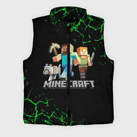 Мужской жилет утепленный 3D с принтом MINECRAFT в городе Новоалтайск,  |  | block | creeper | cube | minecraft | pixel | блок | геометрия | крафт | крипер | кубики | майнкрафт | пиксели