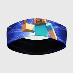 Повязка на голову 3D с принтом MINECRAFT в городе Новоалтайск,  |  | block | creeper | cube | minecraft | pixel | блок | геометрия | крафт | крипер | кубики | майнкрафт | пиксели