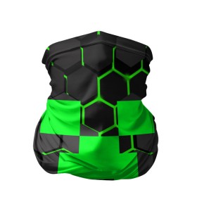 Бандана-труба 3D с принтом MINECRAFT CREEPER в городе Новоалтайск, 100% полиэстер, ткань с особыми свойствами — Activecool | плотность 150‒180 г/м2; хорошо тянется, но сохраняет форму | block | creeper | cube | minecraft | pixel | блок | геометрия | крафт | крипер | кубики | майнкрафт | пиксели