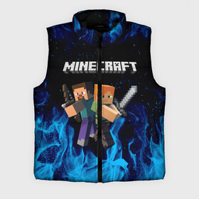 Мужской жилет утепленный 3D MINECRAFT: в городе Новоалтайск, | | block | creeper | cube | minecraft | pixel | блок | геометрия | крафт | крипер | кубики | майнкрафт | пиксели