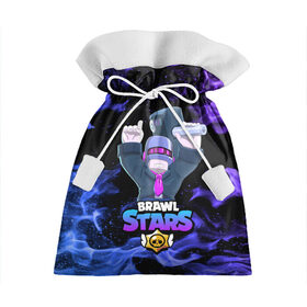 Подарочный 3D мешок с принтом BRAWL STARS DJ FRANK в городе Новоалтайск, 100% полиэстер | Размер: 29*39 см | Тематика изображения на принте: 8 bit | 8 бит | bibi | brawl | brawl stars | crow | leon | spike | sprout | stars | бравл | бравл старс | браво старс | игра | компьютерная | кров | леон | онлайн | старс