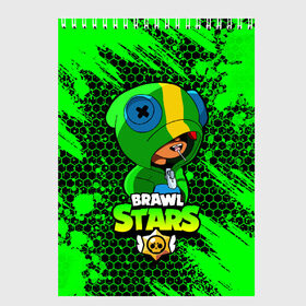 Скетчбук с принтом Brawl Stars LEON в городе Новоалтайск, 100% бумага
 | 48 листов, плотность листов — 100 г/м2, плотность картонной обложки — 250 г/м2. Листы скреплены сверху удобной пружинной спиралью | 8 bit | 8 бит | bibi | brawl | brawl stars | crow | leon | spike | sprout | stars | бравл | бравл старс | браво старс | игра | компьютерная | кров | леон | онлайн | старс