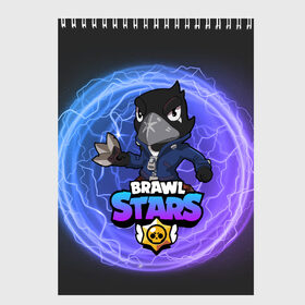 Скетчбук с принтом Brawl Stars CROW в городе Новоалтайск, 100% бумага
 | 48 листов, плотность листов — 100 г/м2, плотность картонной обложки — 250 г/м2. Листы скреплены сверху удобной пружинной спиралью | 8 bit | 8 бит | bibi | brawl | brawl stars | crow | leon | spike | sprout | stars | бравл | бравл старс | браво старс | игра | компьютерная | кров | леон | онлайн | старс