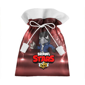 Подарочный 3D мешок с принтом Brawl Stars CROW в городе Новоалтайск, 100% полиэстер | Размер: 29*39 см | Тематика изображения на принте: 8 bit | 8 бит | bibi | brawl | brawl stars | crow | leon | spike | sprout | stars | бравл | бравл старс | браво старс | игра | компьютерная | кров | леон | онлайн | старс