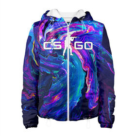 Женская куртка 3D с принтом CS GO NEON | КС ГО НЕОНОВЫЙ КОСМОС в городе Новоалтайск, ткань верха — 100% полиэстер, подклад — флис | прямой крой, подол и капюшон оформлены резинкой с фиксаторами, два кармана без застежек по бокам, один большой потайной карман на груди. Карман на груди застегивается на липучку | astralis | awp | counter strike | cs go | cs go global offensive | cs:go | faze clan | hyper beast | neon | team liquid | астралис | кс го | неон | тим ликвид | фейз клан | хайпер бист
