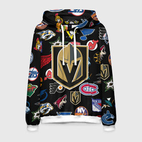 Мужская толстовка 3D с принтом Vegas Golden Knights (Z) в городе Новоалтайск, 100% полиэстер | двухслойный капюшон со шнурком для регулировки, мягкие манжеты на рукавах и по низу толстовки, спереди карман-кенгуру с мягким внутренним слоем. | Тематика изображения на принте: anaheim ducks | arizona coyotes | boston bruins | buffalo sabres | calgary flames | canadiens de montreal | carolina hurricanes | chicago blackhawks | colorado avalanche | columbus blue jackets | dallas stars | detroit red wings | edmonton oil | hockey | 