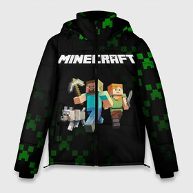 Мужская зимняя куртка 3D с принтом MINECRAFT в городе Новоалтайск, верх — 100% полиэстер; подкладка — 100% полиэстер; утеплитель — 100% полиэстер | длина ниже бедра, свободный силуэт Оверсайз. Есть воротник-стойка, отстегивающийся капюшон и ветрозащитная планка. 

Боковые карманы с листочкой на кнопках и внутренний карман на молнии. | craft | game | mine | minecraft | minecraftmemories | pixel | twitter | игра | майнкрафт | маркус перссон | пиксель | ремесло | шахта