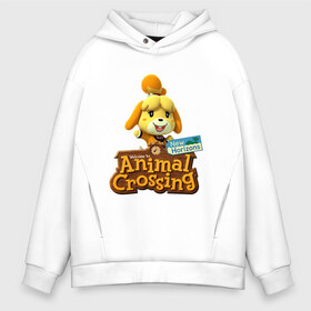 Мужское худи Oversize хлопок с принтом Animal Crossing Isabelle в городе Новоалтайск, френч-терри — 70% хлопок, 30% полиэстер. Мягкий теплый начес внутри —100% хлопок | боковые карманы, эластичные манжеты и нижняя кромка, капюшон на магнитной кнопке | animal crossing | isabelle | nintendo | детская | женская | игра | изабель | изабэль | мультик | мультяшный | нинтендо | рисованный | рисунок | собака | собачка | энимал кроссинг