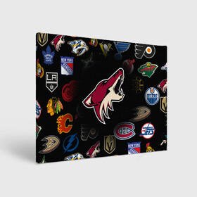 Холст прямоугольный с принтом Arizona Coyotes | NHL (Z) в городе Новоалтайск, 100% ПВХ |  | anaheim ducks | arizona coyotes | boston bruins | buffalo sabres | calgary flames | canadiens de montreal | carolina hurricanes | chicago blackhawks | colorado avalanche | columbus blue jackets | dallas stars | detroit red wings | edmonton oil | hockey | 