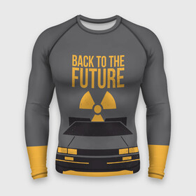 Мужской рашгард 3D с принтом Back to the Future в городе Новоалтайск,  |  | Тематика изображения на принте: back to the future | bttf | марти макфлай