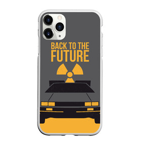 Чехол для iPhone 11 Pro Max матовый с принтом Back to the Future в городе Новоалтайск, Силикон |  | back to the future | bttf | марти макфлай