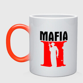 Кружка хамелеон с принтом Mafia II:Definitive Edition(Z) в городе Новоалтайск, керамика | меняет цвет при нагревании, емкость 330 мл | definitive edition | mafia | mafia ii | игра | мафия | мафия 2 | шутер