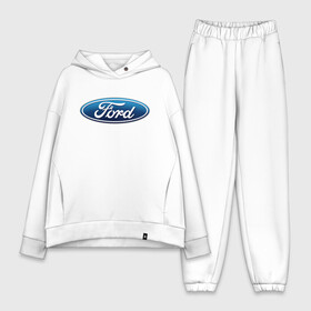 Женский костюм хлопок Oversize с принтом FORD. в городе Новоалтайск,  |  | abstract | auto | brand | car | ford | geometry | sport | texture | абстракция | авто | автомобильные | бренд | геометрия | классика | машины | модные | спорт | стиль | текстура | форд