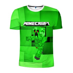 Мужская футболка 3D спортивная с принтом Minecraft. в городе Новоалтайск, 100% полиэстер с улучшенными характеристиками | приталенный силуэт, круглая горловина, широкие плечи, сужается к линии бедра | craft | game | mine | minecraft | minecraftmemories | pixel | tnt | twitter | блок | динамит | игра | красный блок | майнкрафт | маркус перссон | пиксель | ремесло | тротил | шахта