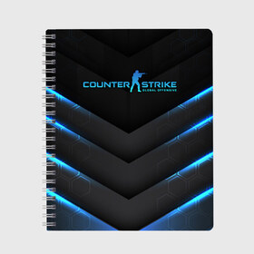 Тетрадь с принтом Counter-Strike в городе Новоалтайск, 100% бумага | 48 листов, плотность листов — 60 г/м2, плотность картонной обложки — 250 г/м2. Листы скреплены сбоку удобной пружинной спиралью. Уголки страниц и обложки скругленные. Цвет линий — светло-серый
 | ace | ak47 | best | counter strike | cs | cs 1.6 | cs go | cs:go | csgo | css | gameplay | global | m4a1 | offensive | контра | кс го | читы | шутер