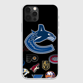 Чехол для iPhone 12 Pro Max с принтом NHL Vancouver Canucks | НХЛ (Z) в городе Новоалтайск, Силикон |  | anaheim ducks | arizona coyotes | boston bruins | buffalo sabres | canadiens de montreal | carolina hurricanes | chicago blackhawks | colorado | hockey | nhl | vancouver canucks | нхл | паттерн | спорт | хоккей