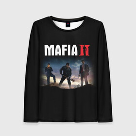 Женский лонгслив 3D с принтом Mafia II:Definitive Edition в городе Новоалтайск, 100% полиэстер | длинные рукава, круглый вырез горловины, полуприлегающий силуэт | definitive edition | mafia | mafia ii | вито скалетта | генри томасино | джо барбаро | игра | лео галанте | мафия | мафия 2 | томас анджело | франческа | фрэнк винчи | шутер | эдди скарпа