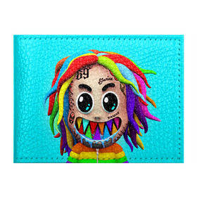 Обложка для студенческого билета с принтом 6IX9INE в городе Новоалтайск, натуральная кожа | Размер: 11*8 см; Печать на всей внешней стороне | 6ix9ine | gooba | hernandez | tekashi